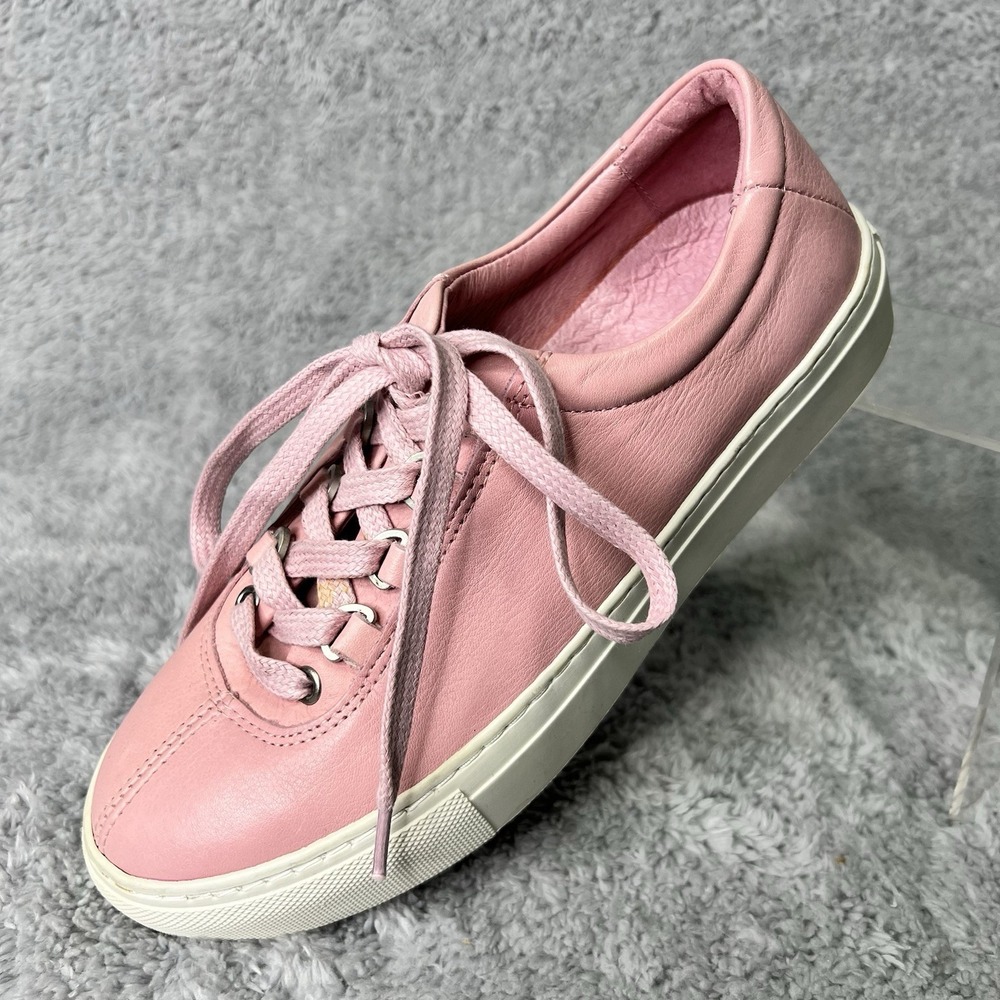 K-Swiss 7 Court Classico Leather Sneakers Shoes Womens 7 Pastel Pink Lace Up
